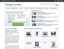 Tablet Screenshot of chicagocondos-online.com